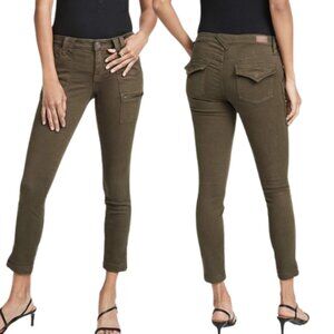 Joie Park NWT Skinny Pants Fatigue Military Green Women’s Size 27